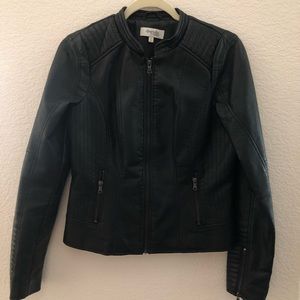 Charlotte Russe Womens’s Faux Leather Jacket